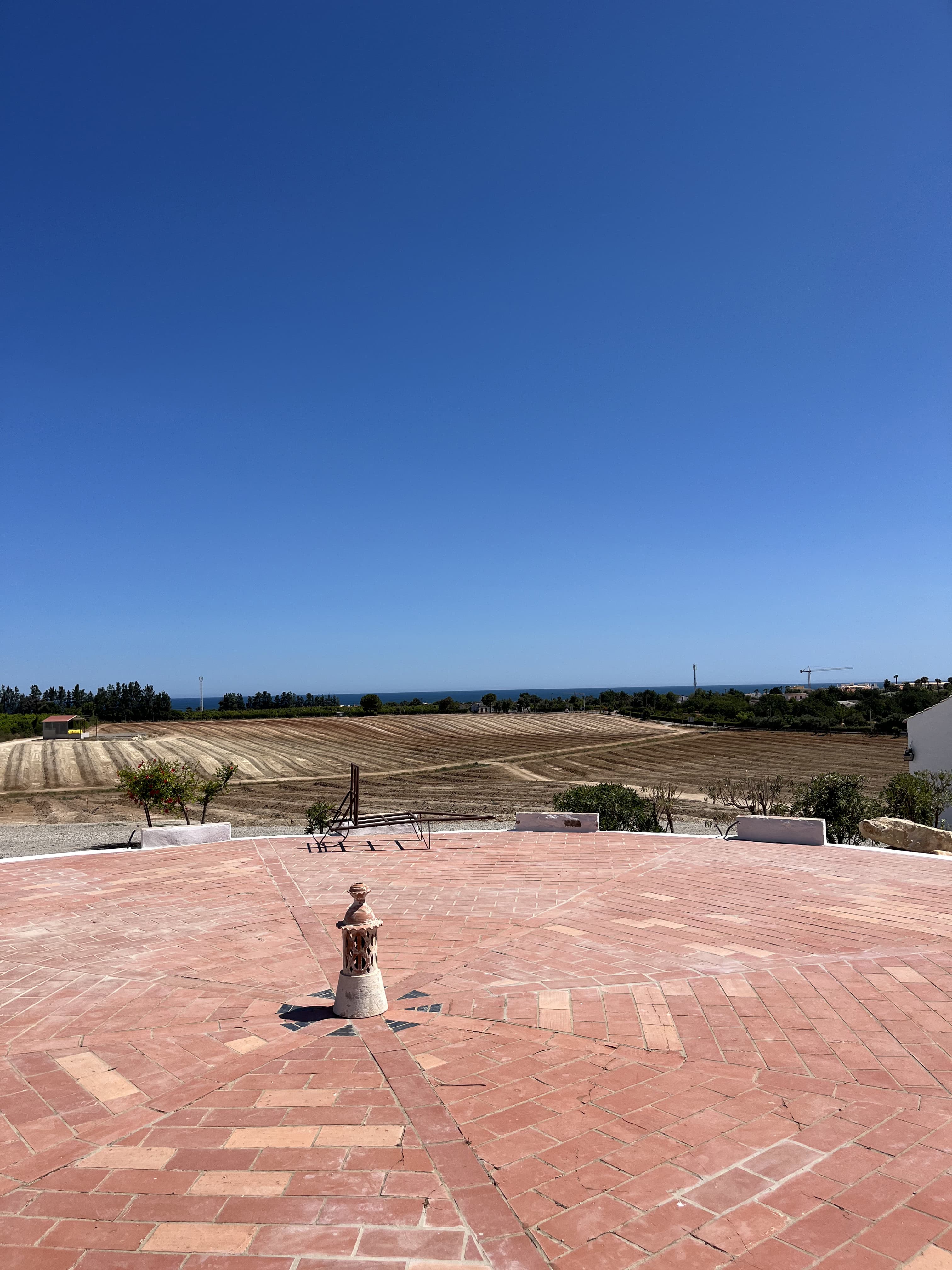 vista da quinta em Tavira