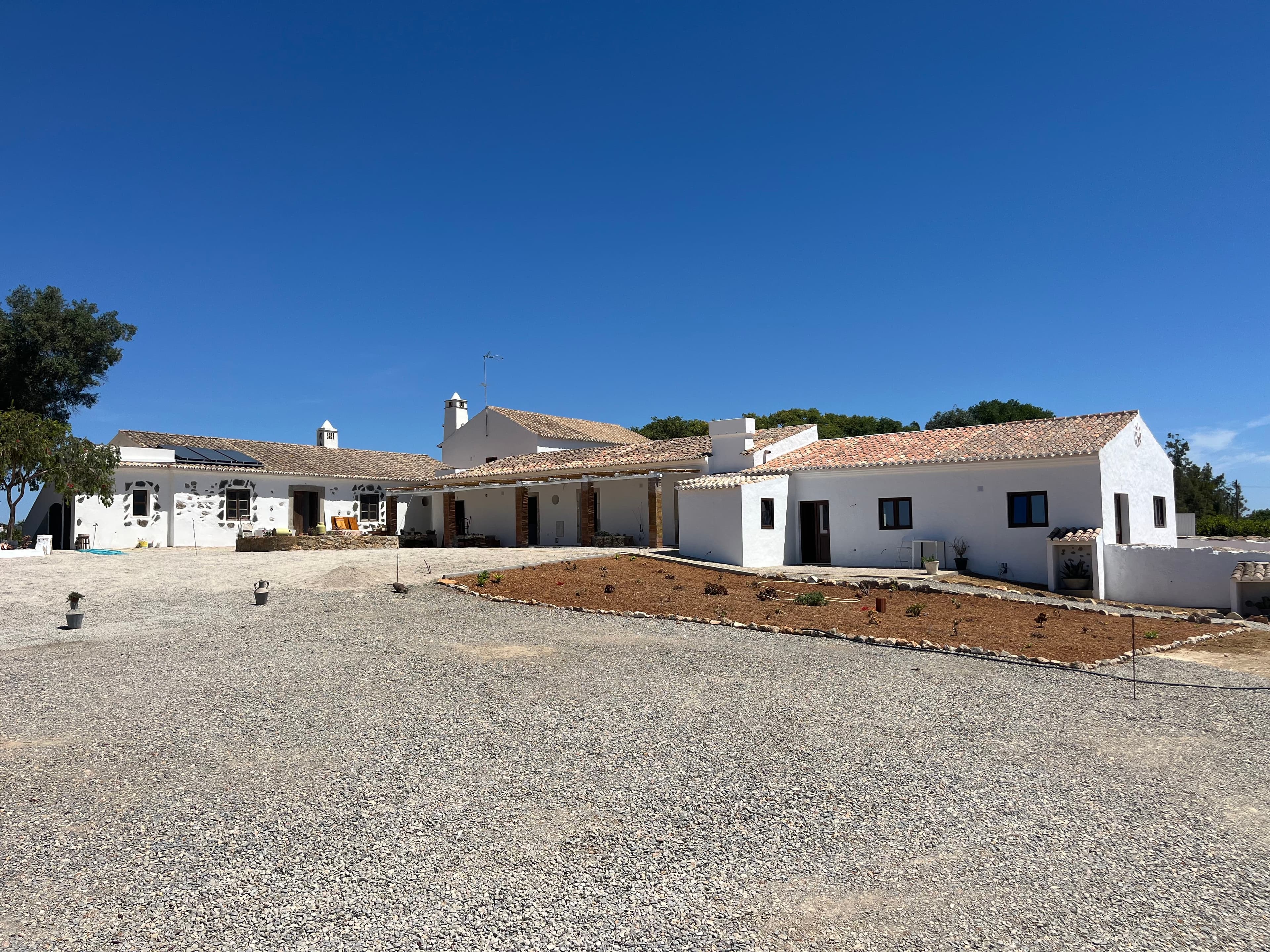 vista da quinta em Tavira